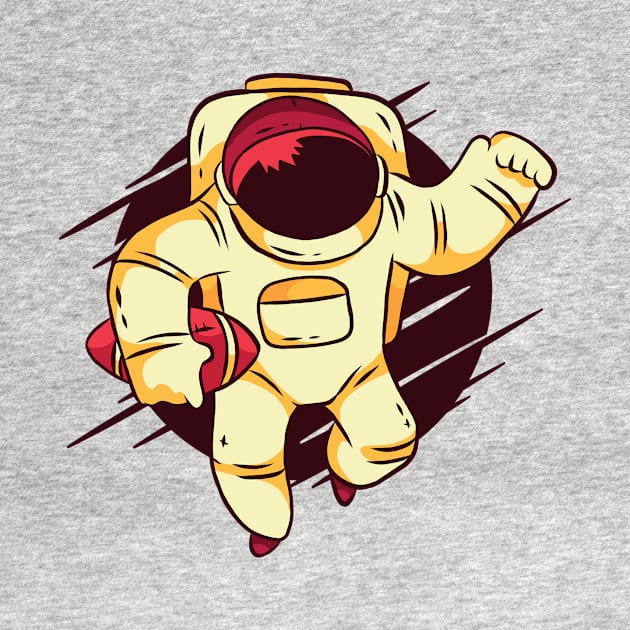 Astronaut football by LR_Collections